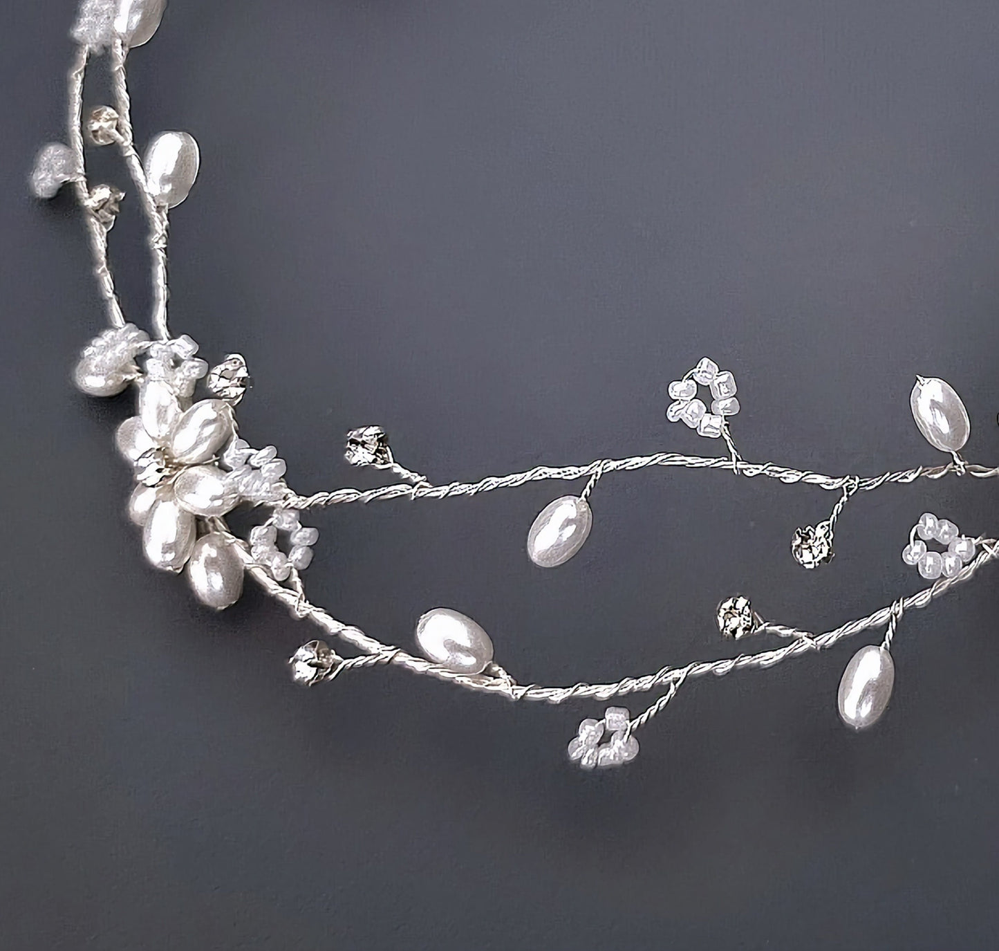 LAUREN | bridal hair piece