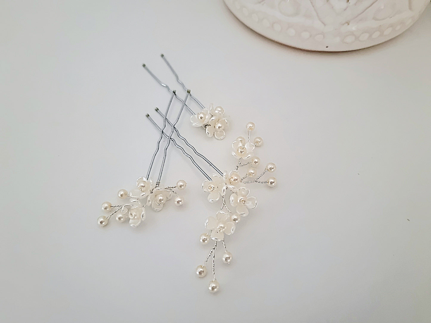 OPHIELIA | Floral hair pins