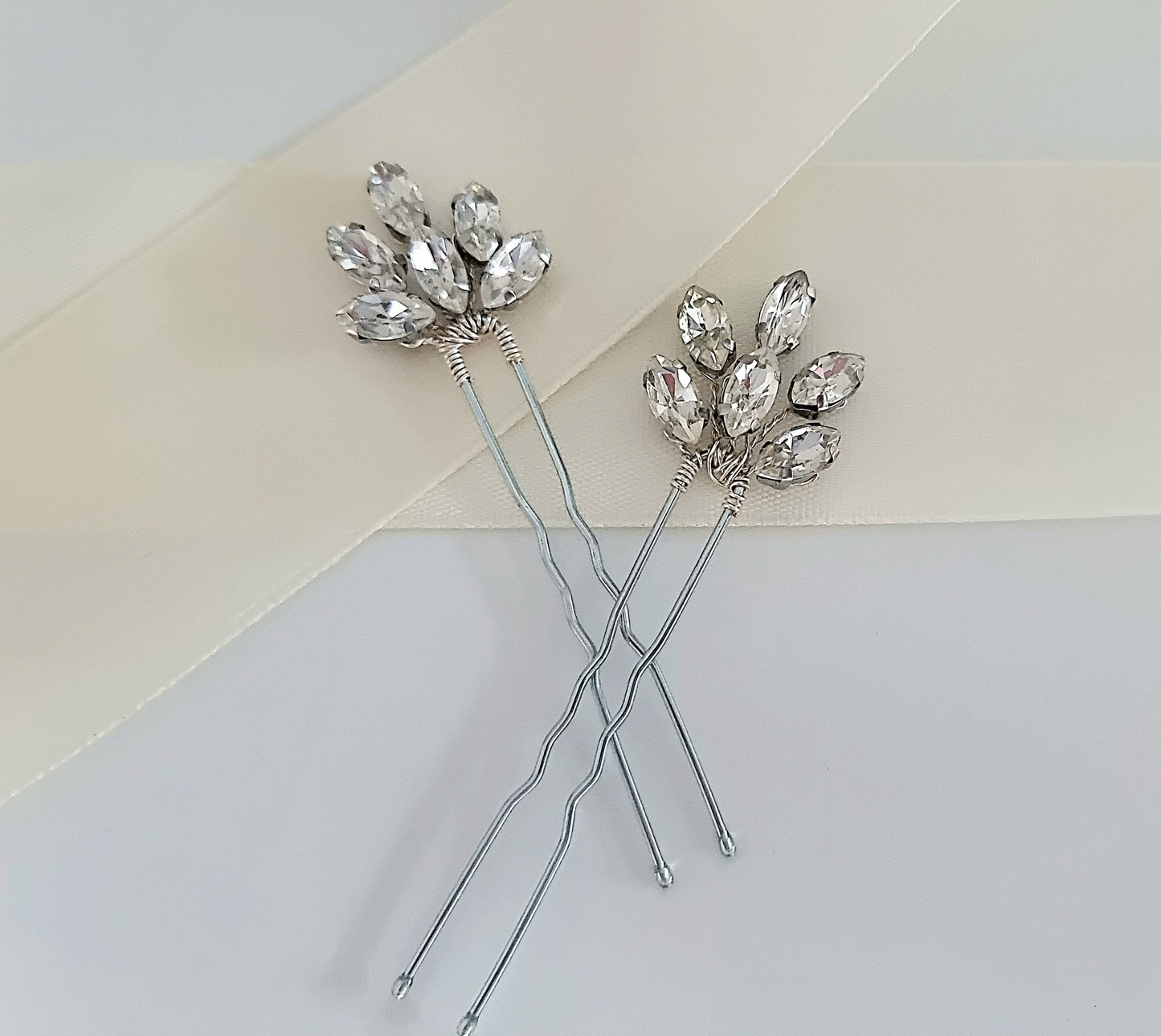 ELSIE | Crystal hair pins