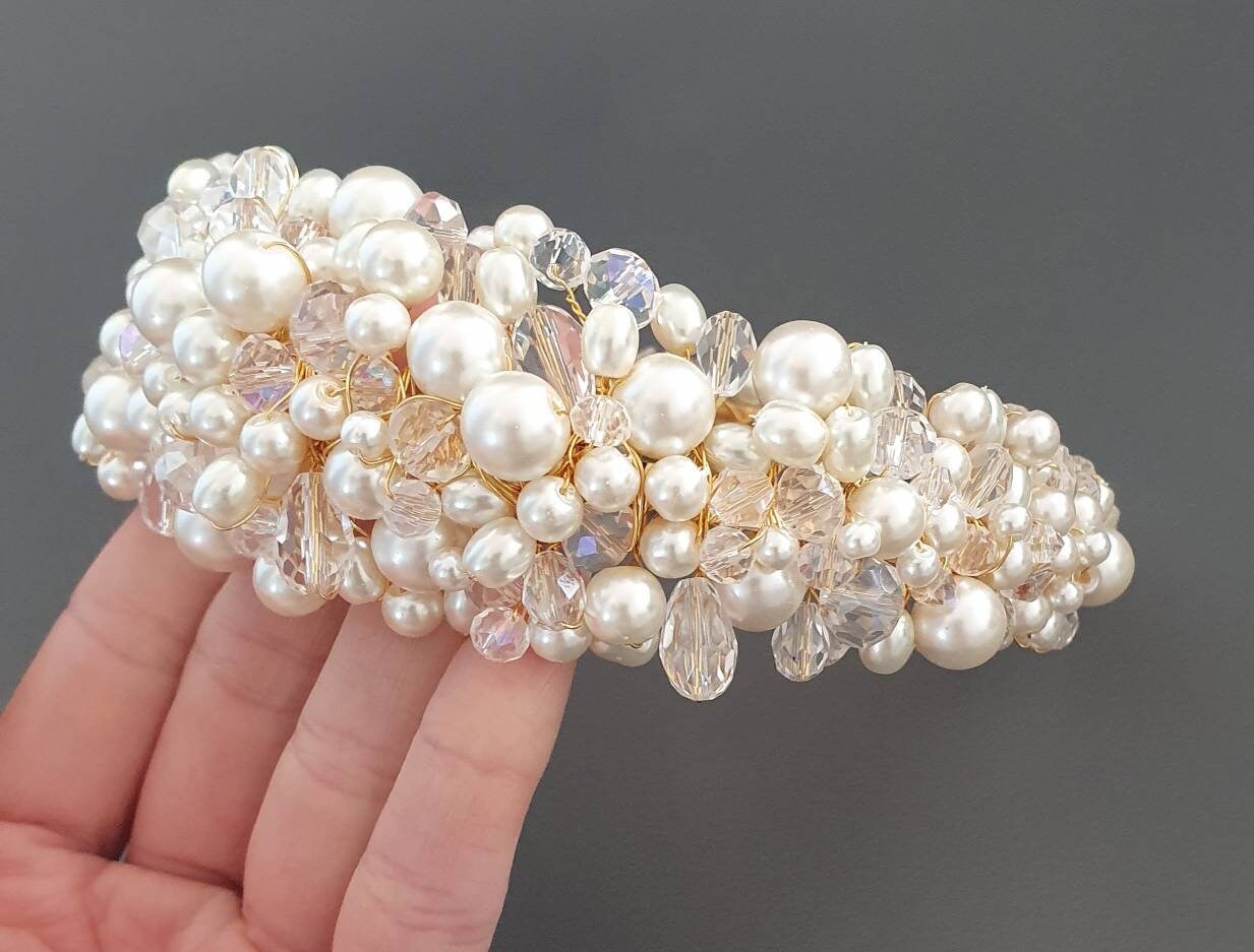 ELLISA | pearl headband