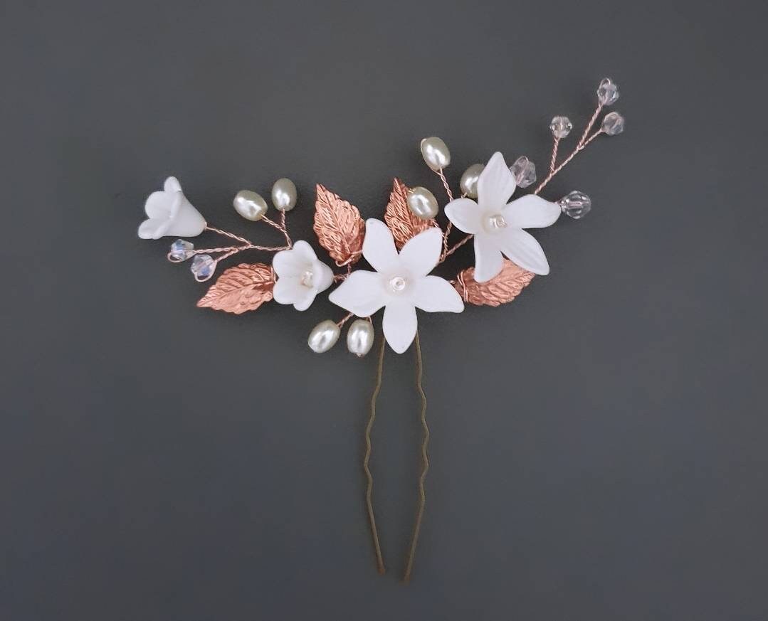 EADIE | floral hair pin