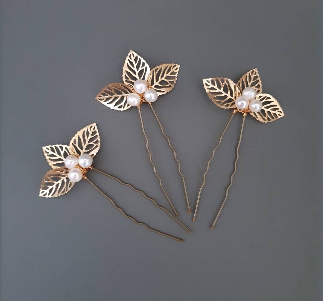JADA | Leaf hair pins