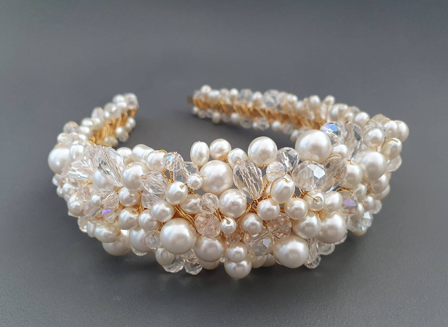 ELLISA | pearl headband