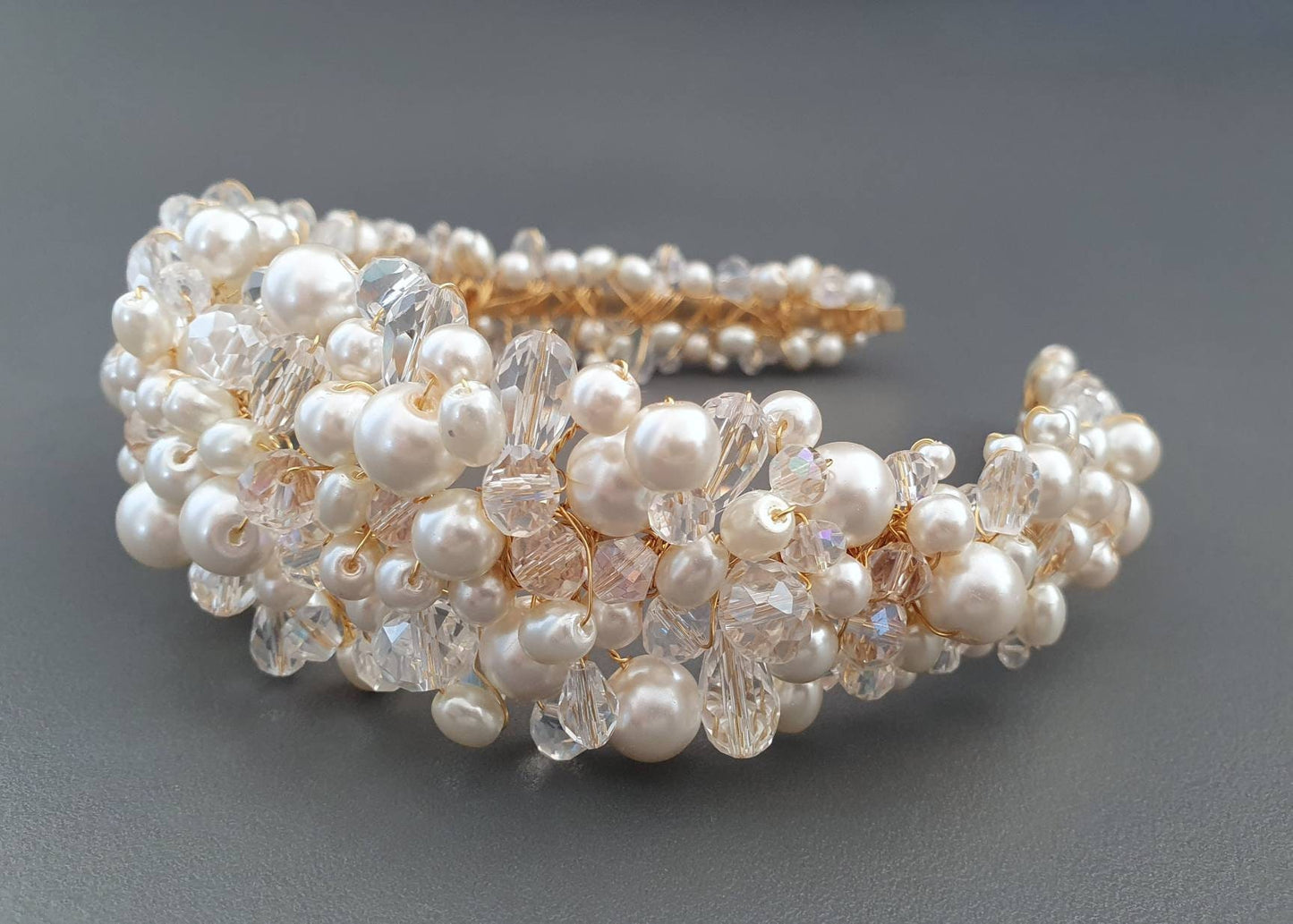 ELLISA | pearl headband