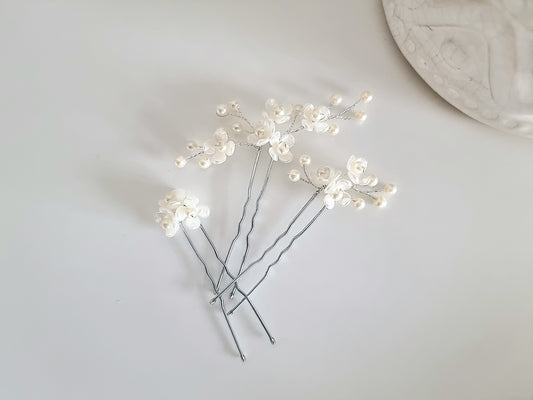 OPHIELIA | Floral hair pins