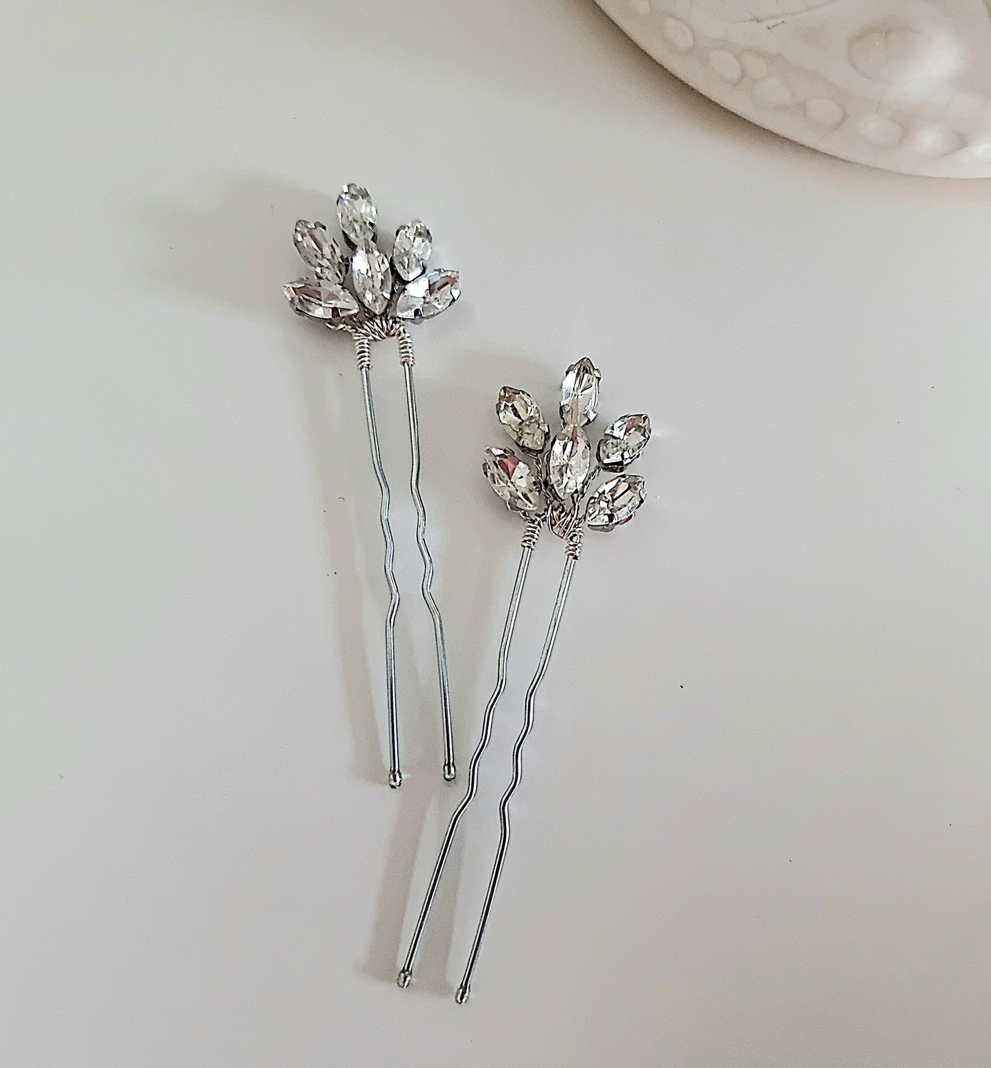 ELSIE | Crystal hair pins