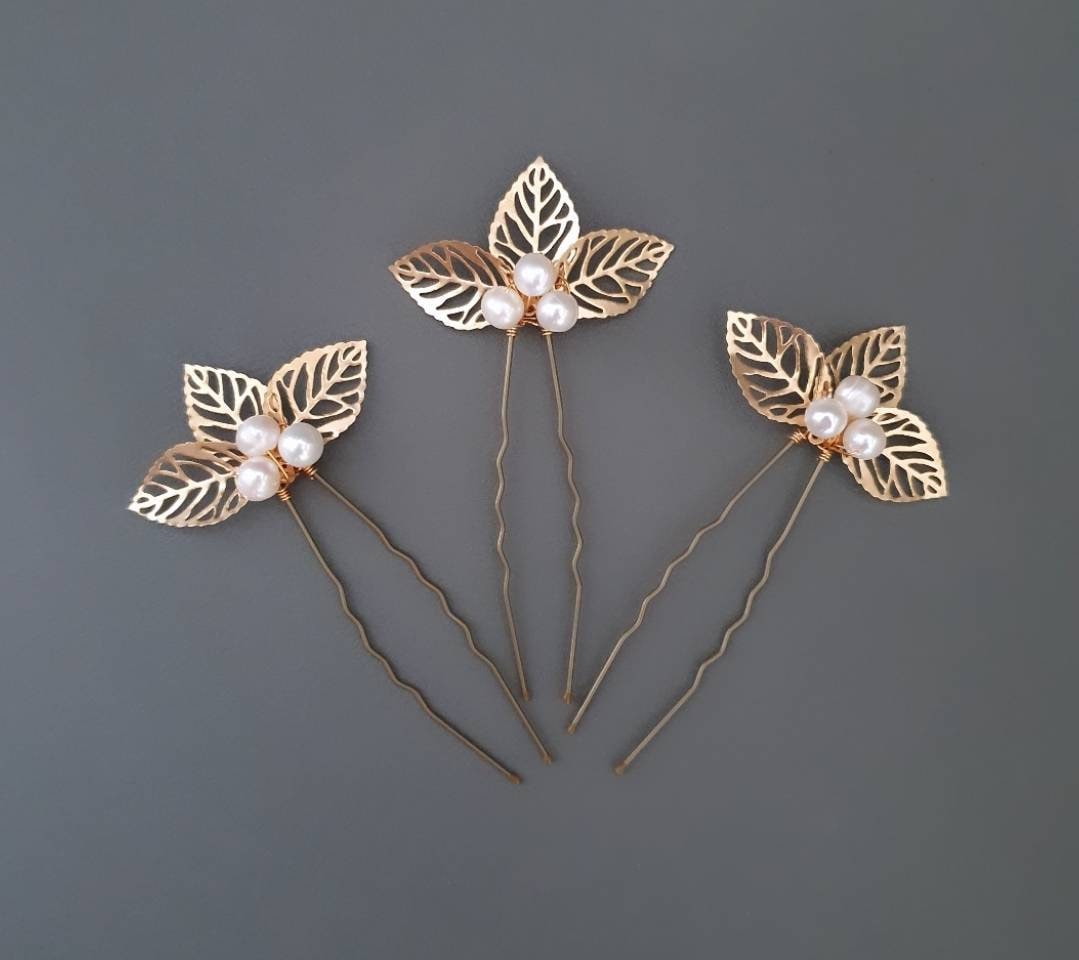 JADA | Leaf hair pins