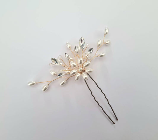 KATIE | Floral hair pin