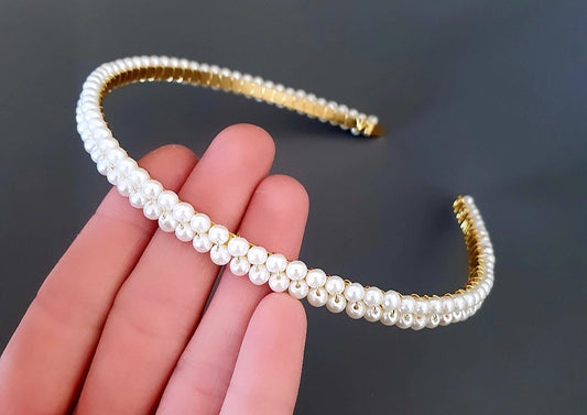 CHLOE | pearl headband