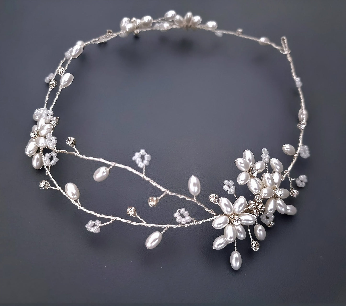 LAUREN | bridal hair piece