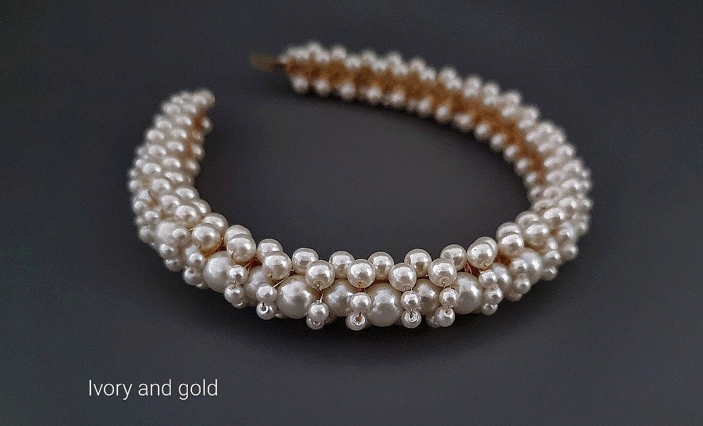 SOPHIA | pearl headband
