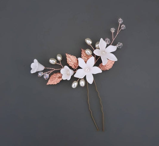 EADIE | floral hair pin