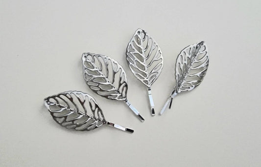 NINA | leaf hair slides