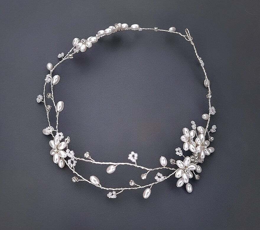 LAUREN | bridal hair piece